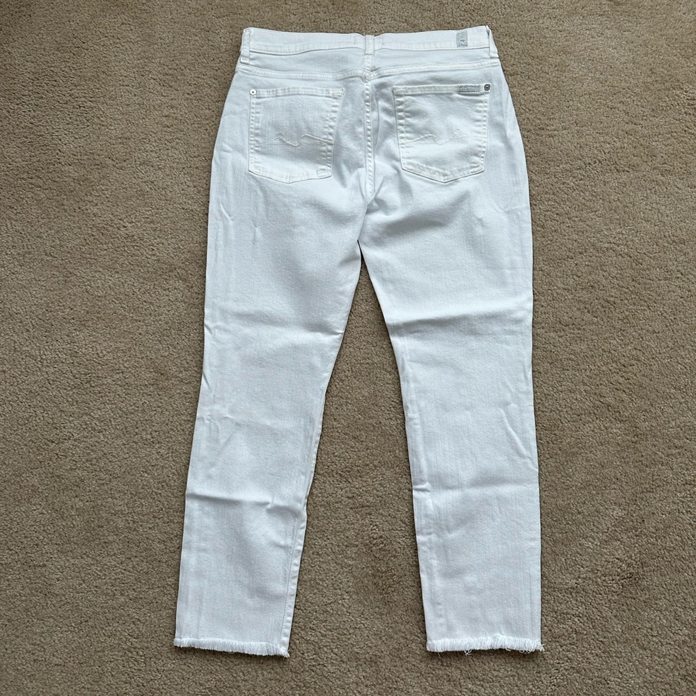 7 for all Mankind Roxanne Ankle with Raw Hem